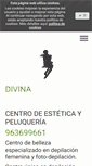 Mobile Screenshot of divinaestetica.com